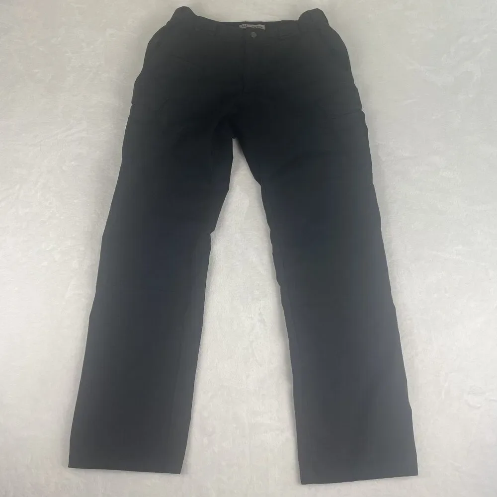 5.11 Tactical Pants Mens Size 30X32 Black Cargo Pockets Work Utility